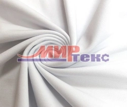 Cotton Knitted Fabric 100% Bleached Regular Pressed Fang