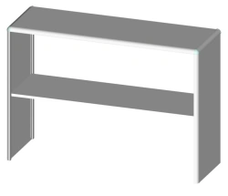 Laboratory Extension N 1200-2 from LABROMED-3 Hospital Furniture Set