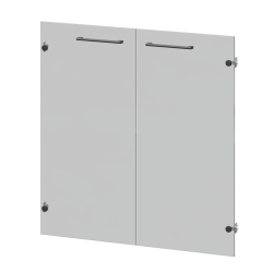 Glass Doors KZF-28S (Set of 2)