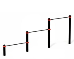 Triple Cascade Pull-Up and Push-Up Bar, Model OS-14969
