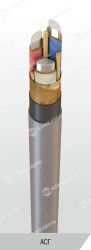 High Voltage Power Cable with Aluminum Conductors and Paper Insulation, 6/10 kV