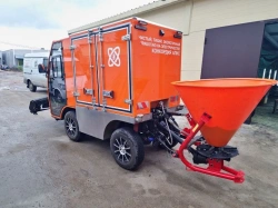 APIS Electric Snow Removal Municipal Transport Vehicle
