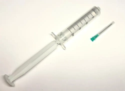 Sterile Single-Use Locking Injection Syringe 20 ml with Needle