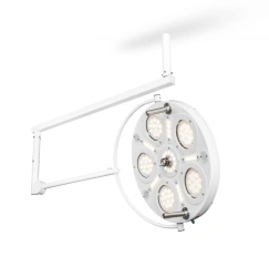 Medical LED Surgical Light Ceiling Mount Single Dome Model