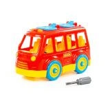 Educational Toy Bus Constructor Set (26 Pieces) - Model 71248