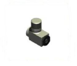 Flow Control Throttle with Check Valve for Hydraulic Lines, MKRN.306141.009