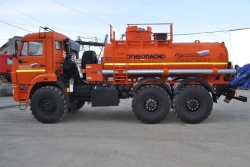 Light Oil Fuel Dispenser UZST 6619-61 on KAMAZ 5350-D5 Chassis