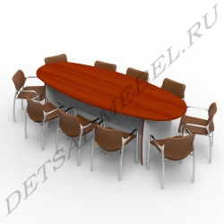 Round Conference Table for 10 People, Model M4.15