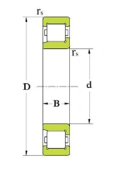 Short Cylindrical Roller Radial Bearing 30928/630