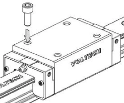 V16242 Ball Bearing Carriage for Smooth Motion