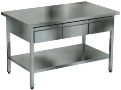 Production Table with Drawers, Type SPY