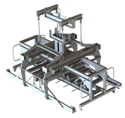 Rail Tie Lifting and Distribution Grip for Assembly Stand