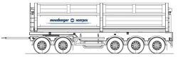 Five-Axle Dump Trailer AK-590S