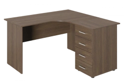 Corner Work Table for Offices and Institutions