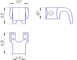 Pedicular Hook for Spinal Surgery - Medical Device