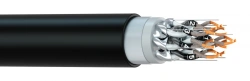 Low Smoke and Gas Emission Installation Cable with Copper Shield and Steel Armor