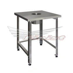 Waste Collection Table for Food Processing