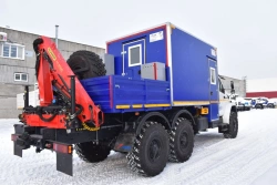 Special Duty Vehicle with Crane, Ural 43206-1151, GIRD Model 584