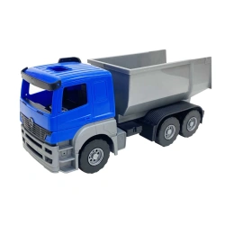 Mercedes Axor Dump Truck (3-Axle, 24.5 cm, Blue)