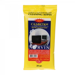Anti-Static Wet Wipes for Home and Automotive Care "Norvin