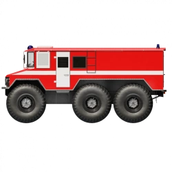 Snow and Swamp Vehicle "Burlak" Fire Search and Rescue Model 02.008