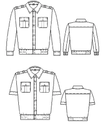 Casual Shirts for Russian FSO Military Personnel - Type A
