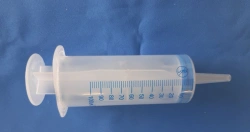 Disposable Syringe, Three-Part, with Catheter Tip, 100 ml Capacity