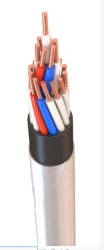 Control Cable with Copper Conductors and Rubber Insulation for 660V Applications