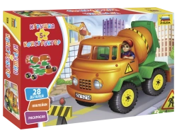 Concrete Mixer Assembly Model - Educational Toy Kit