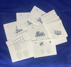 Task Cards for Unpainted Wooden Cubes Set No. 4