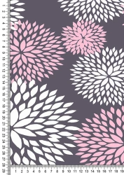 Mixed Melange Knit Fabric (70% Cotton, 25% Polyester, 5% Polyurethane) for Garment Sewing