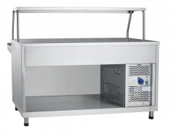 High-Temperature Refrigerated Showcase Counter with Neutral Cabinet PVV(N)-70KM-01-NSh