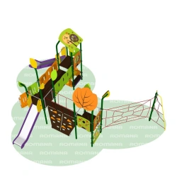 Children's Play Complex for Thematic Games and Physical Development - Romana 101.62.00