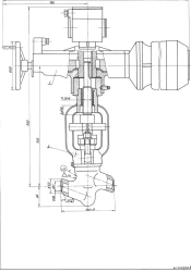 Electric Actuated Shut-off Valve 1055-32-E