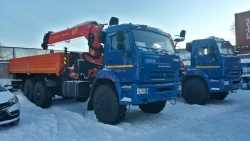 Hydraulic Crane Special Vehicle KMA Based on KAMAZ 43118 41K32N-UF