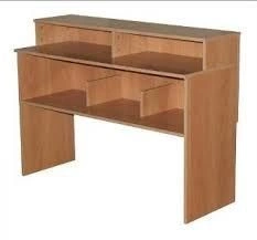 Library Table with High-Quality Laminated Particleboard - Model SB-1/6