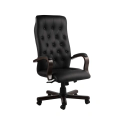 Bond Wooden Frame Chair with Textile and Polymer Upholstery