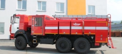 Foam Fire Engine APT 3.5-70/4 Type 4673A, Modification 4673A4-00 on Ural-4320-4951-78 Chassis