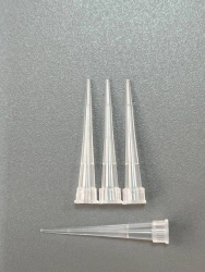 Non-Sterile Polymer Pipette Tips for 10µL Pipettors, 1000 pcs