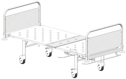 Functional Hospital Bed KФ2-01-«МСК» (MСК-4102Д) with Wheels
