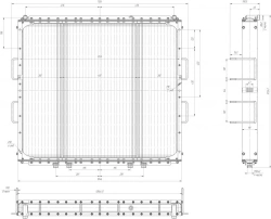 Oil Radiator Block for Hydraulic Systems 744Р1-1013.000-1-01