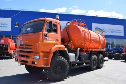 Gas Condensate and Oil Collection Unit (AKN) UZST 6619C-22 on KAMAZ 6520-53