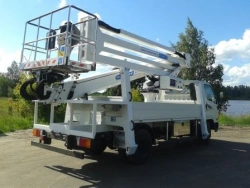 Hydraulic Telescopic Boom Lift AGP-28RT HYUNDAI-78 27.1M 230/120KG