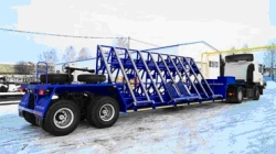 Semi-Trailer for Transporting Reinforced Concrete Products 949166