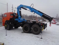 Multi-Functional Truck with Hydraulic Crane MKMA on KAMAZ 43118 41K16N-U4