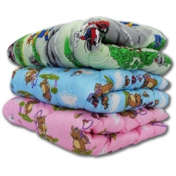 Children's Blanket - Synthetic Filling, 100% Cotton Cover