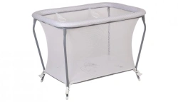 Polini Kids Classic French Amis Playpen, White-Grey, 0002162-13