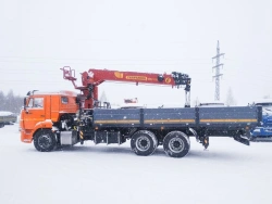 Multi-functional Hydraulic Crane Truck KAMAZ 65115 MKMA Model 62K04G-L150