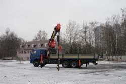 Hydraulic Crane Truck KMA on KAMAZ 65117 Chassis 64K33N-U8