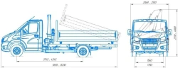 Diesel Dump Truck 3.5 to 12 Tons Type 47192 Model 27193N